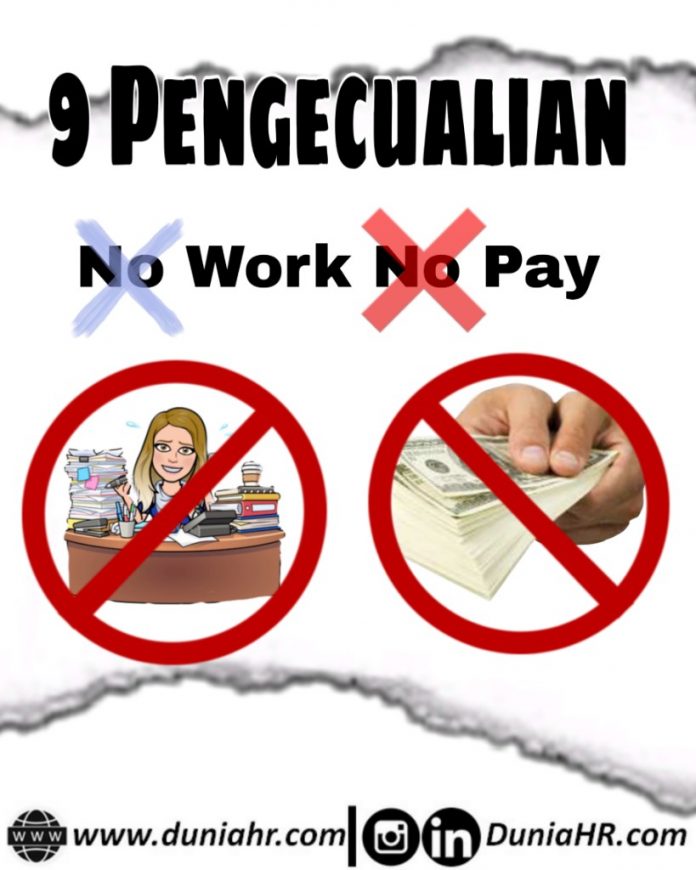 9 Pengecualian No Work No Pay – Dunia HR Indonesia | Human Resources ...